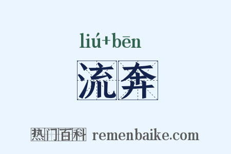 流奔是什么意思的图片